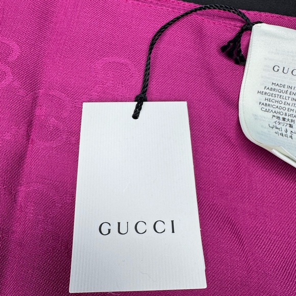 NWT Gucci | Logo Scarf - Picture 3 of 8